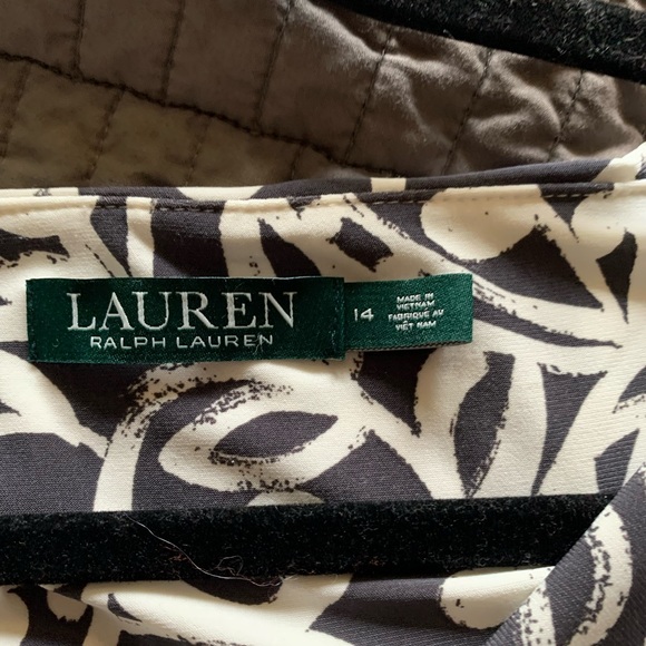 Ralph Lauren V neck faux wrap dress - Picture 3 of 7